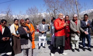 prime minister modi in Muktinath