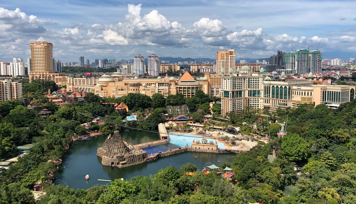 Kuala Lumpur and Sunway Lagoon tour from Nepal