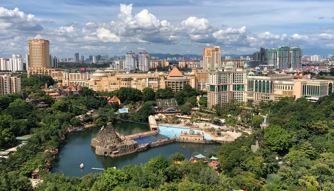 Kuala Lumpur and Sunway Lagoon tour from Nepal